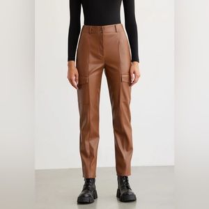 Dynamite Cargo Leather Pants